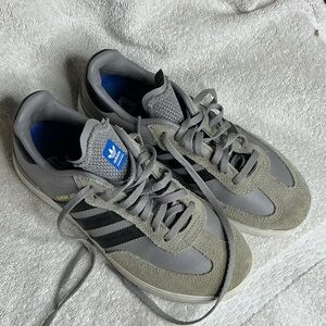 Adidas Gray and Black Men's Sneakers